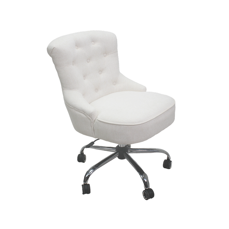 Levi Tufted Upholstered Office Chair Adjustable Height Modern Design