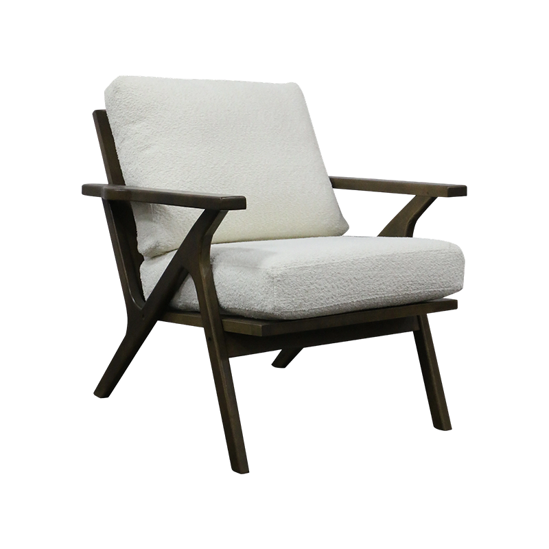 MARCELLUS，Accent Chair ,Linen Fabric upholstered Armchair for Home Living