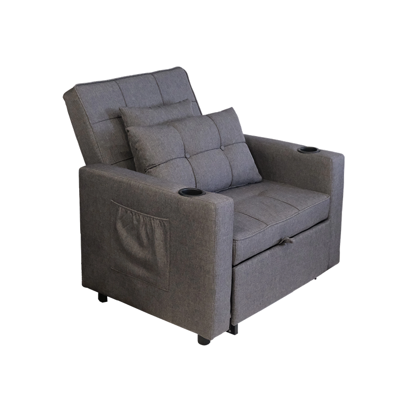 BELLE Pull-Out Sofa Bed with Cupholders